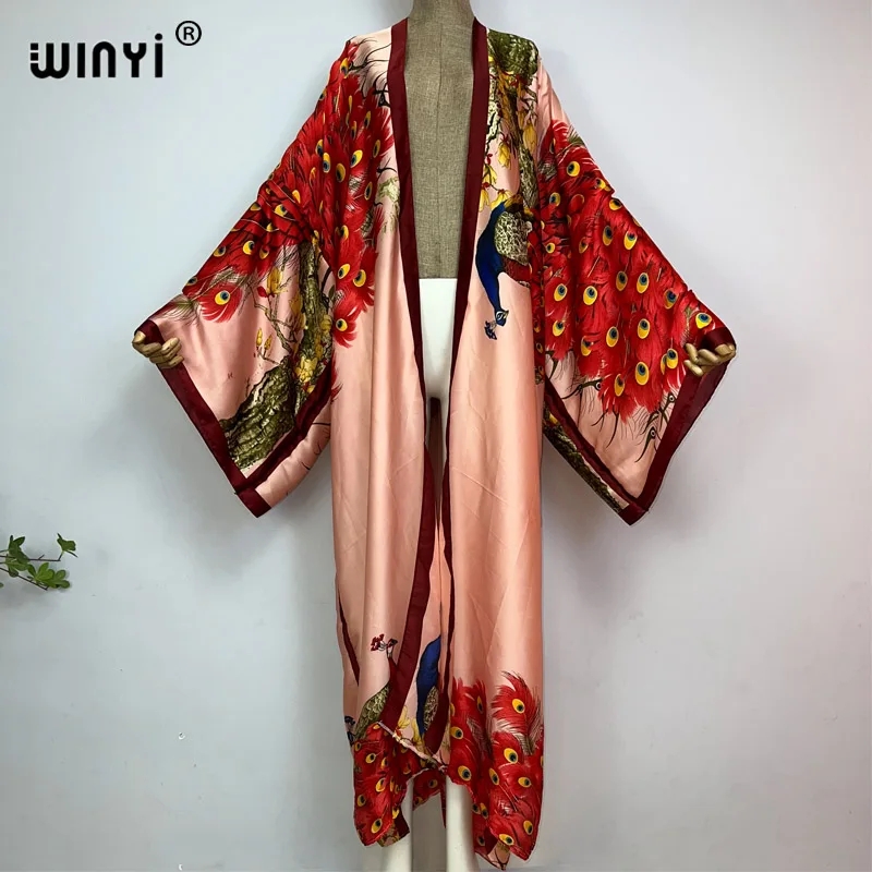 Ethnic Gown - WINYI 2022 夏 レディース カーディガン ステッチ