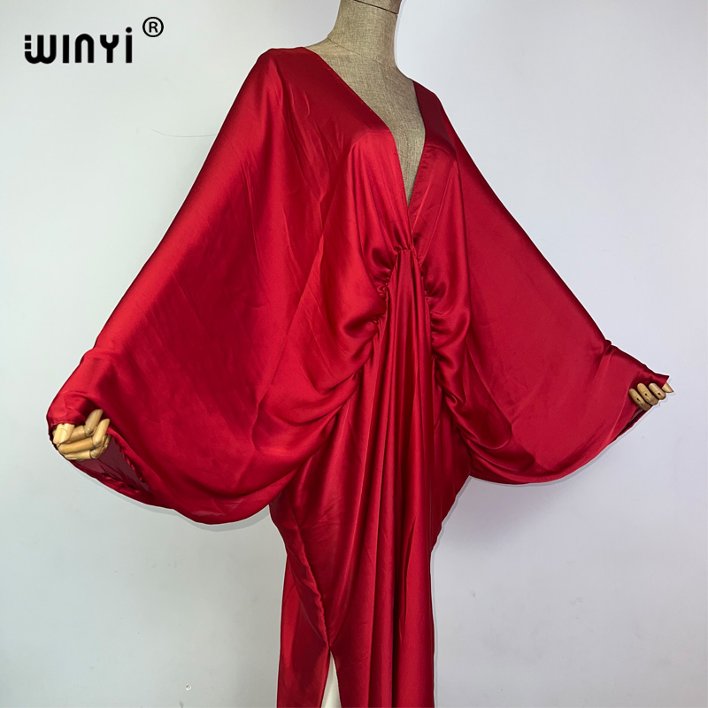 WINYI モノクロエレガントな水着カバーアップ女性ビーチド - Ethnic Gown のレビューと価格
