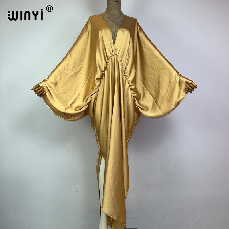 WINYI モノクロエレガントな水着カバーアップ女性ビーチド - Ethnic Gown のレビューと価格
