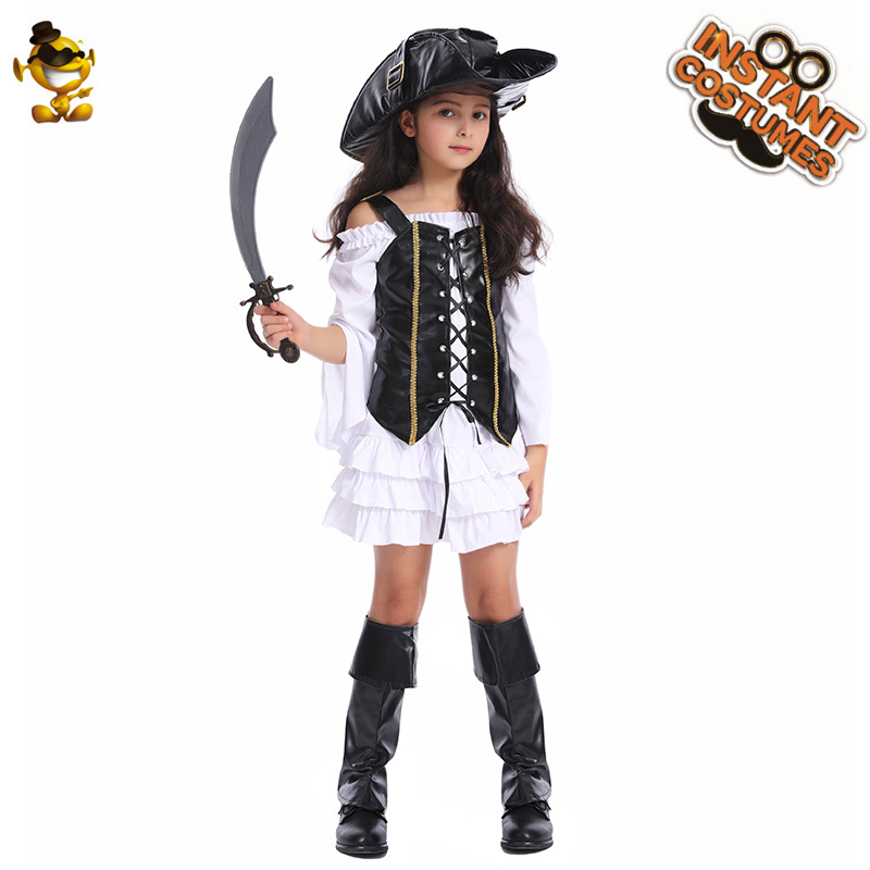 ハロウィンガール海賊パーティーパフォーマンスコスチュームステ - Ethnic Fashion Show のレビューと価格