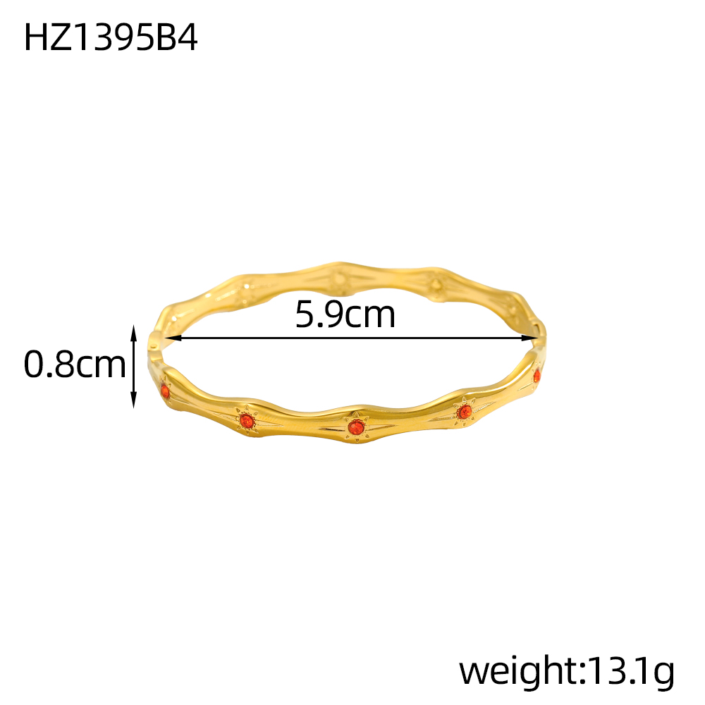 CARLIDANA最新ゴールドメッキステンレススチールジュエ - Latest Ethnic Fashion For Women のレビューと価格