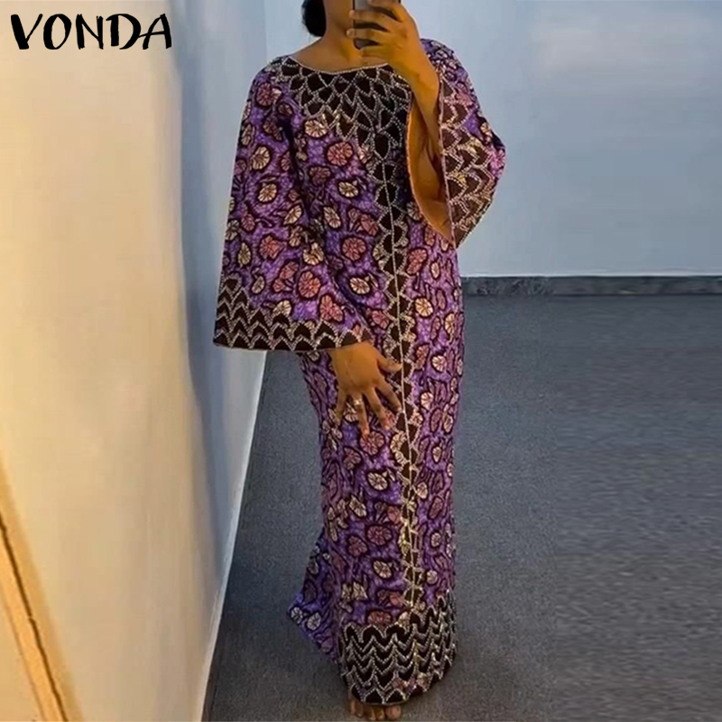 プラスサイズ VONDA ボヘミアンドレス 2026 夏エレ - Ethnic Gown のレビューと価格