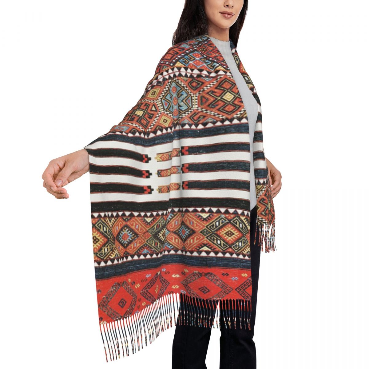 クルド人、トルコ人、キリム、ボヘミアン、ペルシャ、部族、民族 - Winter Ethnic Fashion For Women のレビューと価格